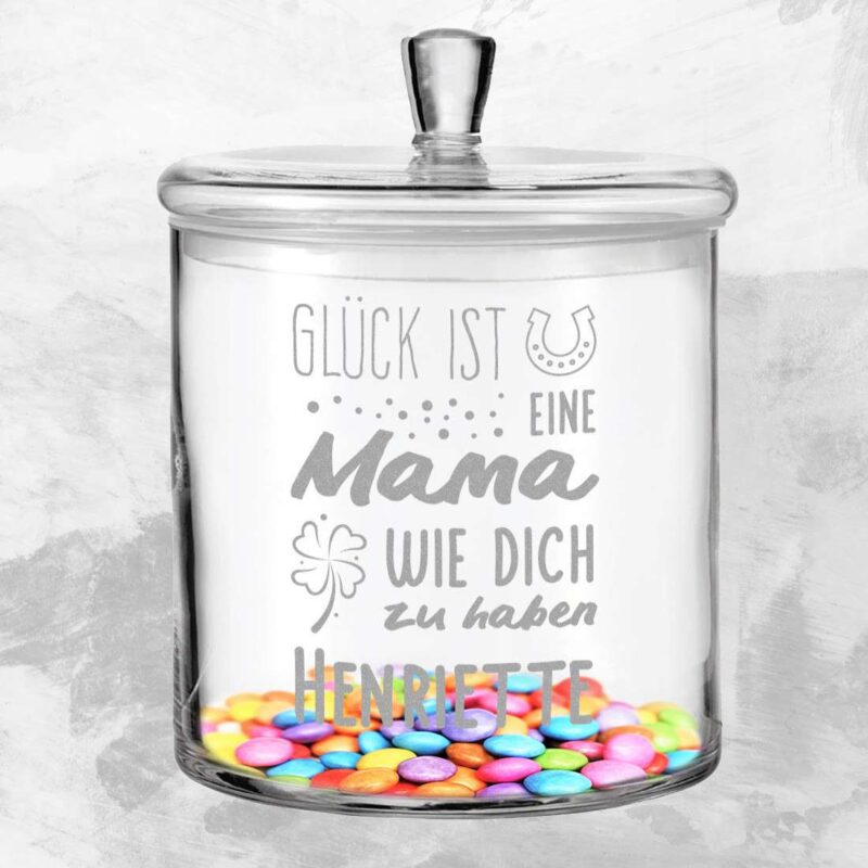Bild von   leonardo keksdose aus glas mitjpg | 🌟 Gravur nach Wunsch 🪄