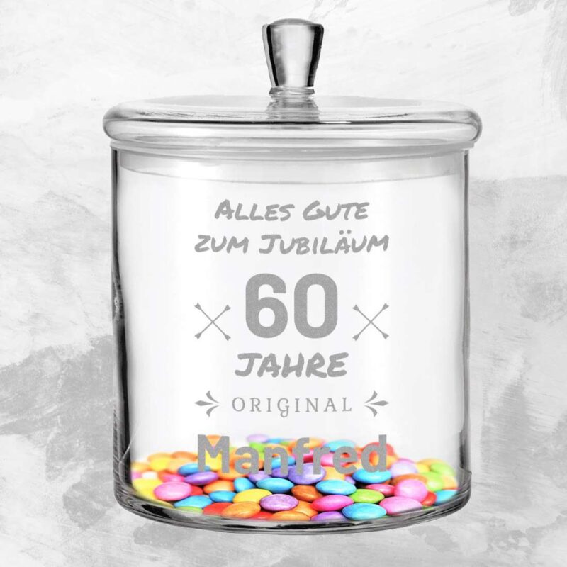 Bild von   leonardo keksdose aus glas mitjpg | 🌟 Gravur nach Wunsch 🪄