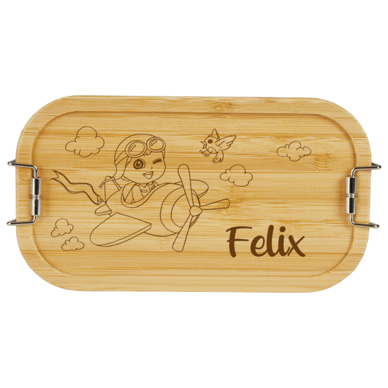 Bild von   personalisierte brotdose lunchpng | 🌟 Gravur nach Wunsch 🪄