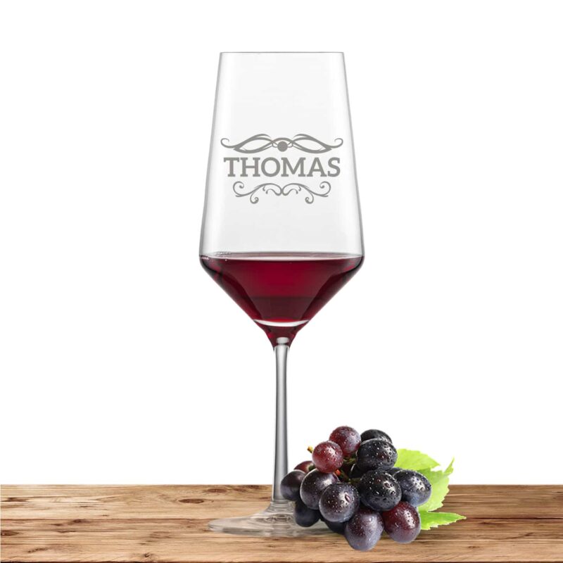 Bild von   schott zwiesel bordeaux rotweijpg | 🌟 Gravur nach Wunsch 🪄