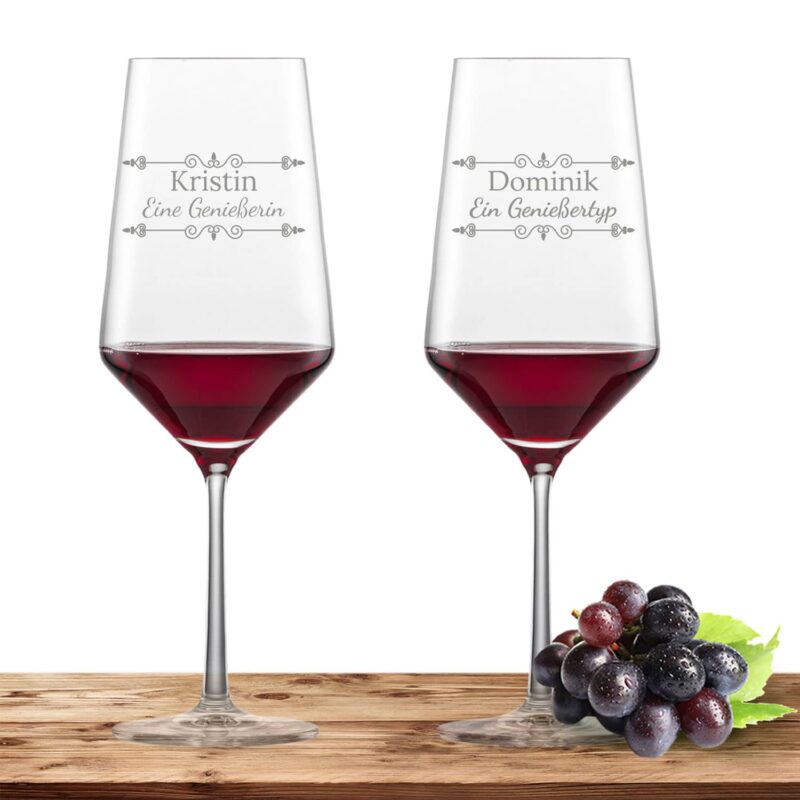Bild von   x schott zwiesel bordeaux rotjpg | 🌟 Gravur nach Wunsch 🪄