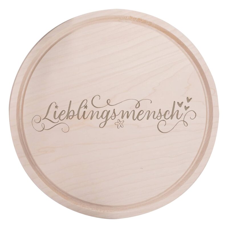 Bild von   fruehstuecksbrettchen holz runjpg | 🌟 Gravur nach Wunsch 🪄