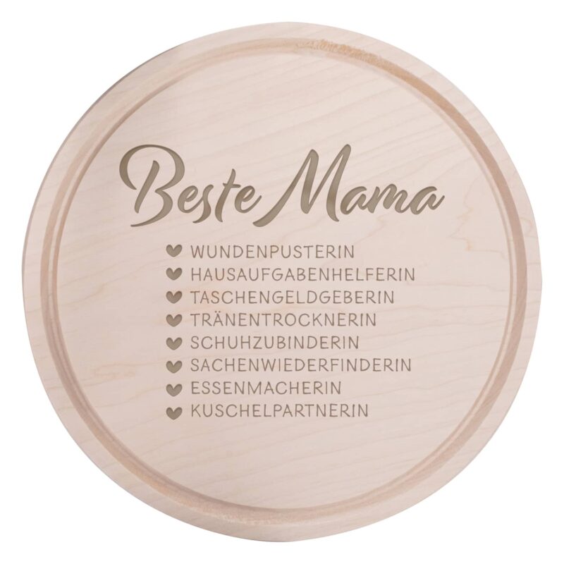 Bild von   fruehstuecksbrettchen holz runjpg | 🌟 Gravur nach Wunsch 🪄