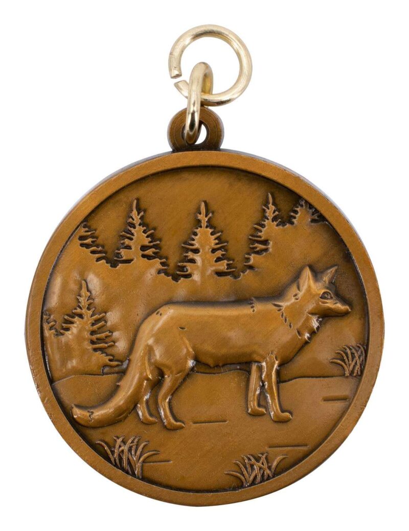 Bild von   jagdmedaille fuchsjpg | 🌟 Gravur nach Wunsch 🪄