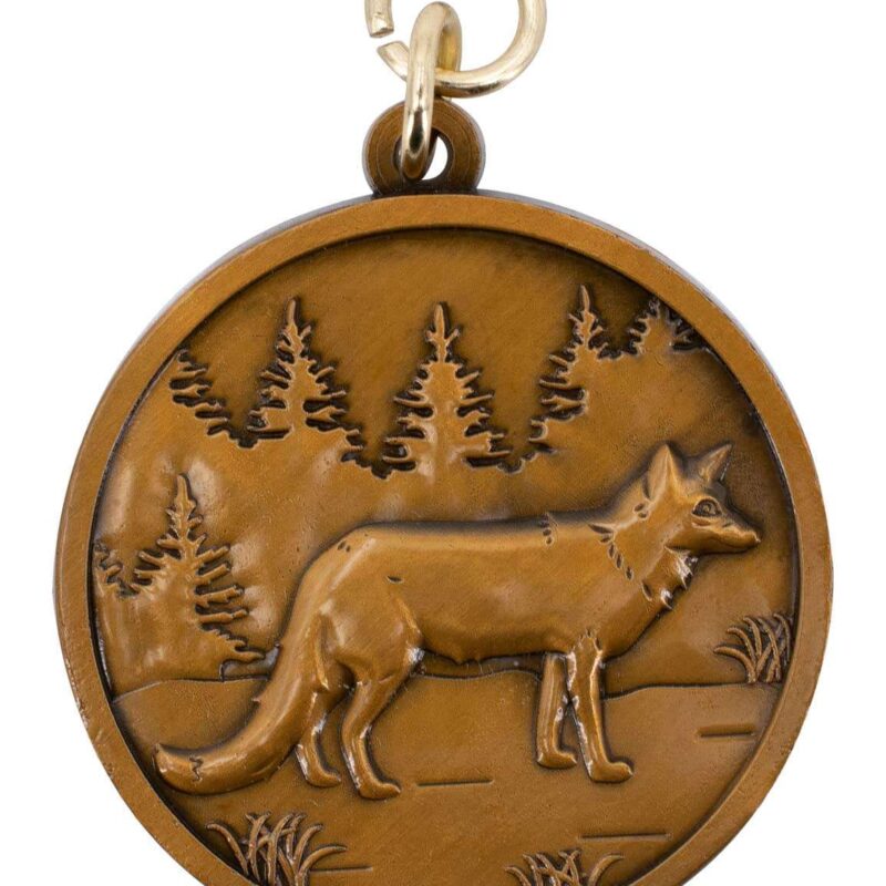 Bild von   jagdmedaille fuchsjpg | 🌟 Gravur nach Wunsch 🪄