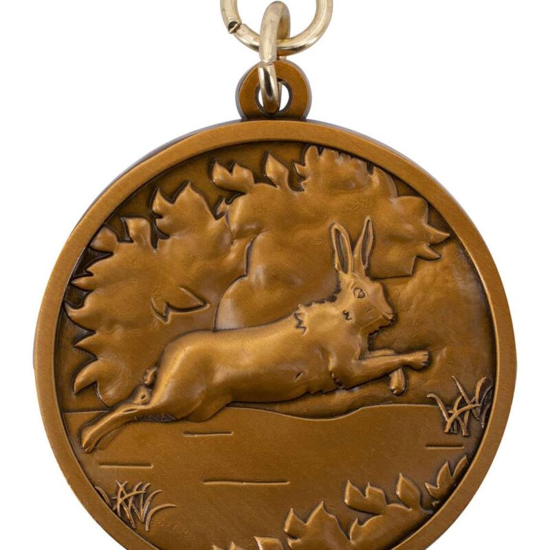 Bild von   jagdmedaille hasejpg | 🌟 Gravur nach Wunsch 🪄