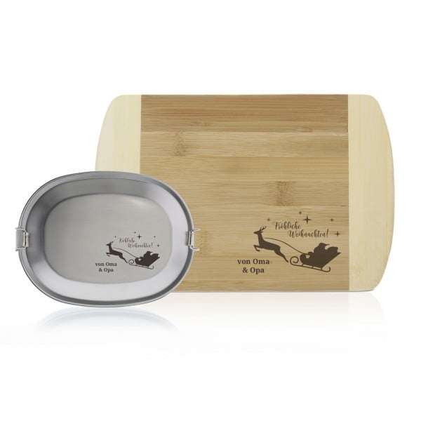 Bild von   brotzeit set vesperdose vesjpg | 🌟 Gravur nach Wunsch 🪄