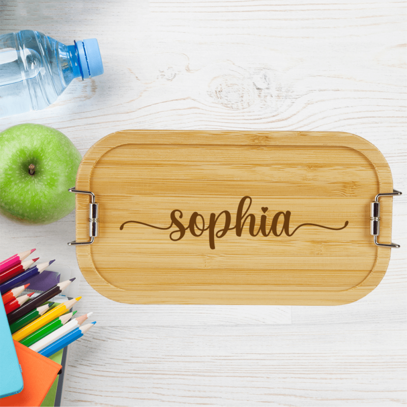 Bild von   personalisierte brotdose lunchpng | 🌟 Gravur nach Wunsch 🪄