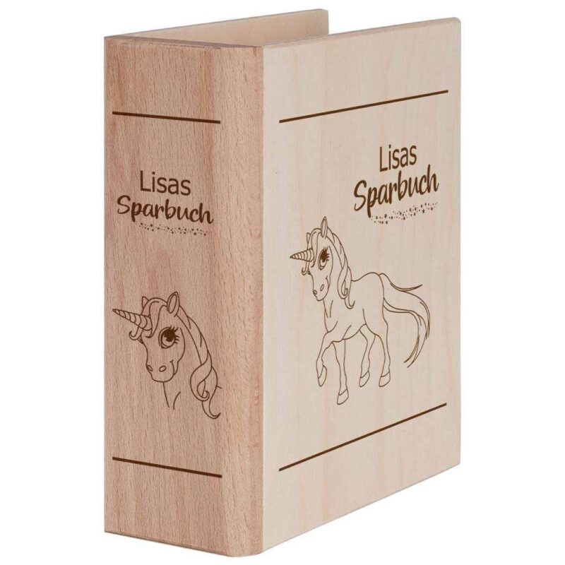 Bild von   spardose aus holz mit namen sjpg | 🌟 Gravur nach Wunsch 🪄