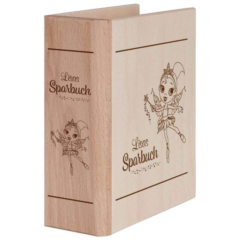 Bild von   spardose aus holz mit namen sjpg | 🌟 Gravur nach Wunsch 🪄