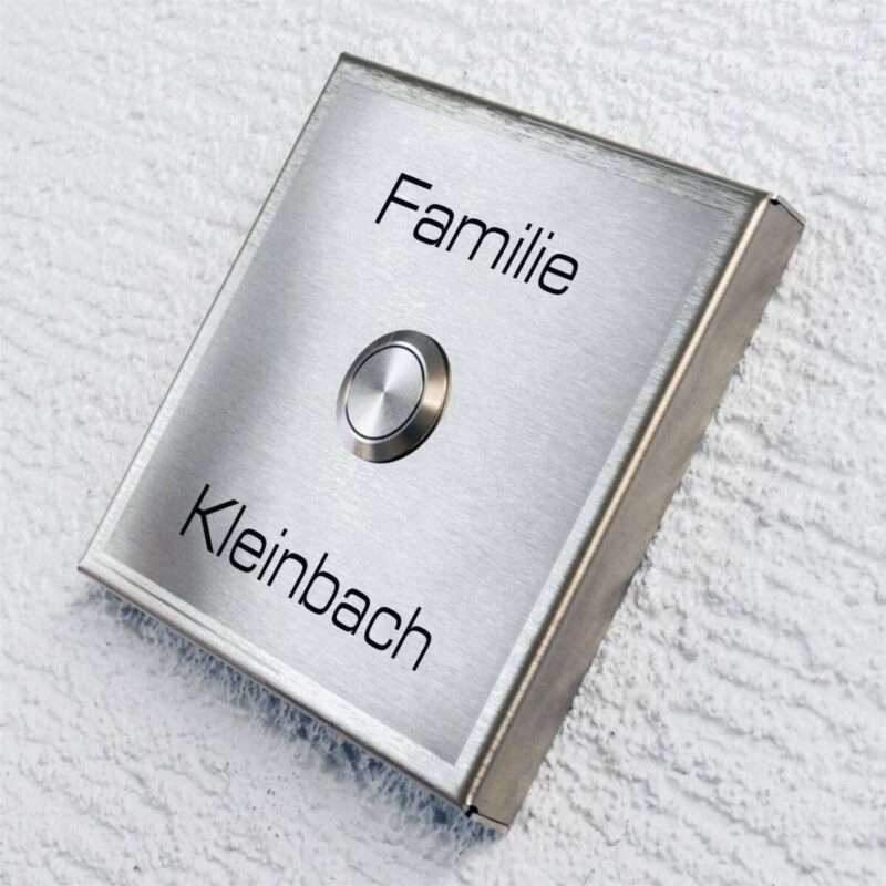 Bild von   metzler funkklingel edelstahljpg | 🌟 Gravur nach Wunsch 🪄