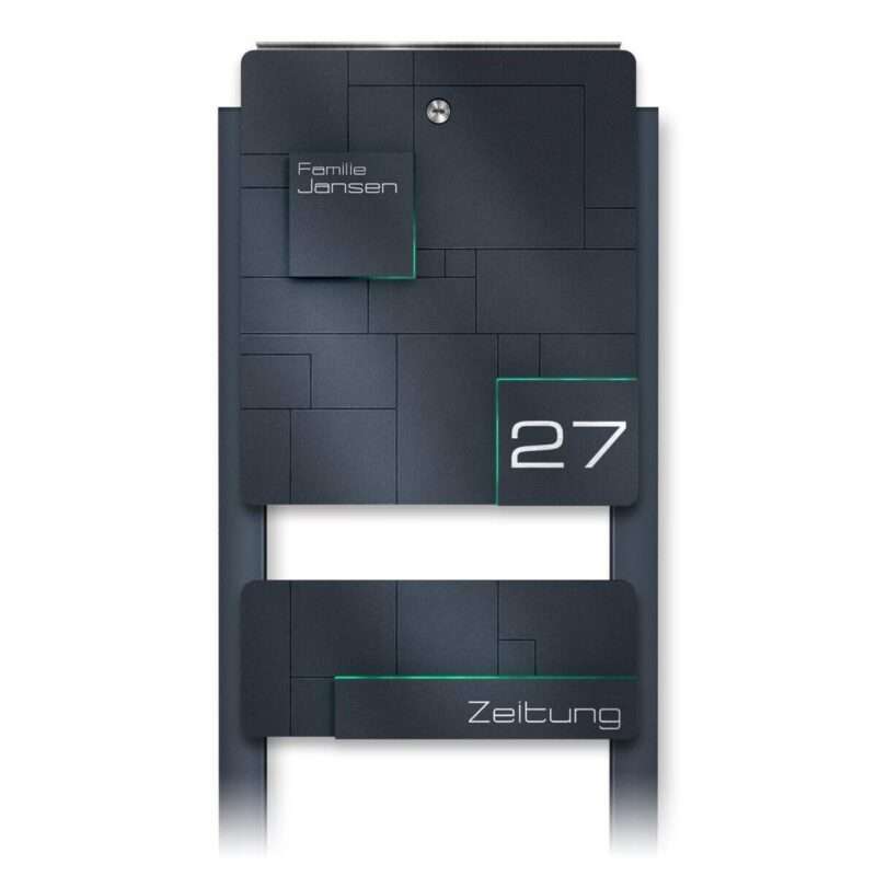 Bild von   metzler standbriefkasten anthrjpg | 🌟 Gravur nach Wunsch 🪄