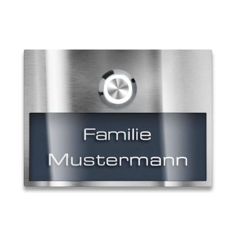 Bild von   metzler led tuerklingel edelstjpg | 🌟 Gravur nach Wunsch 🪄