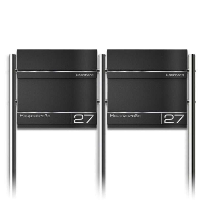 Bild von   metzler edelstahl standbriefkajpg | 🌟 Gravur nach Wunsch 🪄