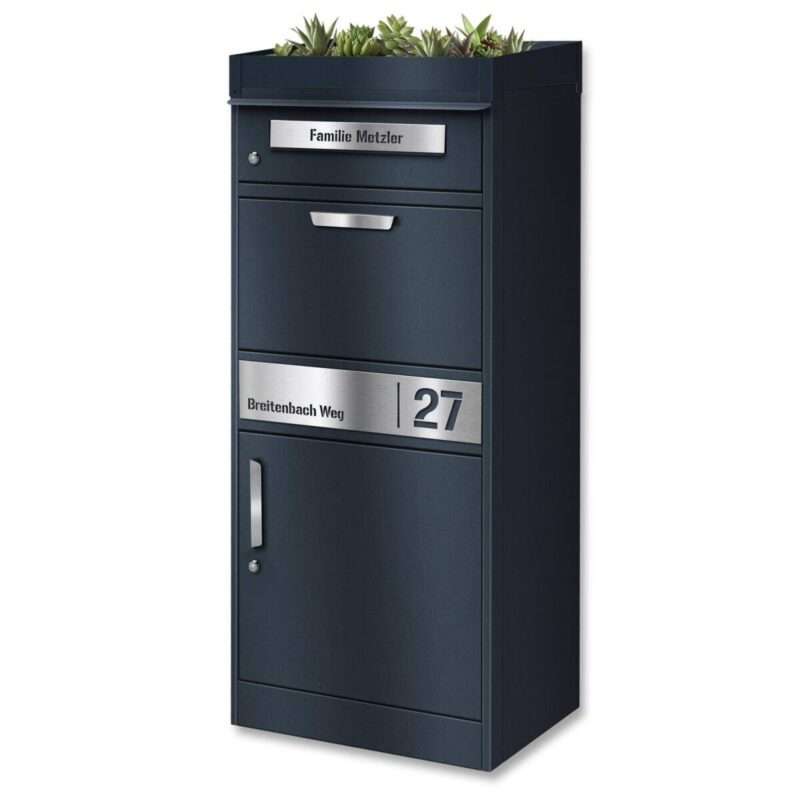 Bild von   metzler paketbox mit pflanzdacjpg | 🌟 Gravur nach Wunsch 🪄