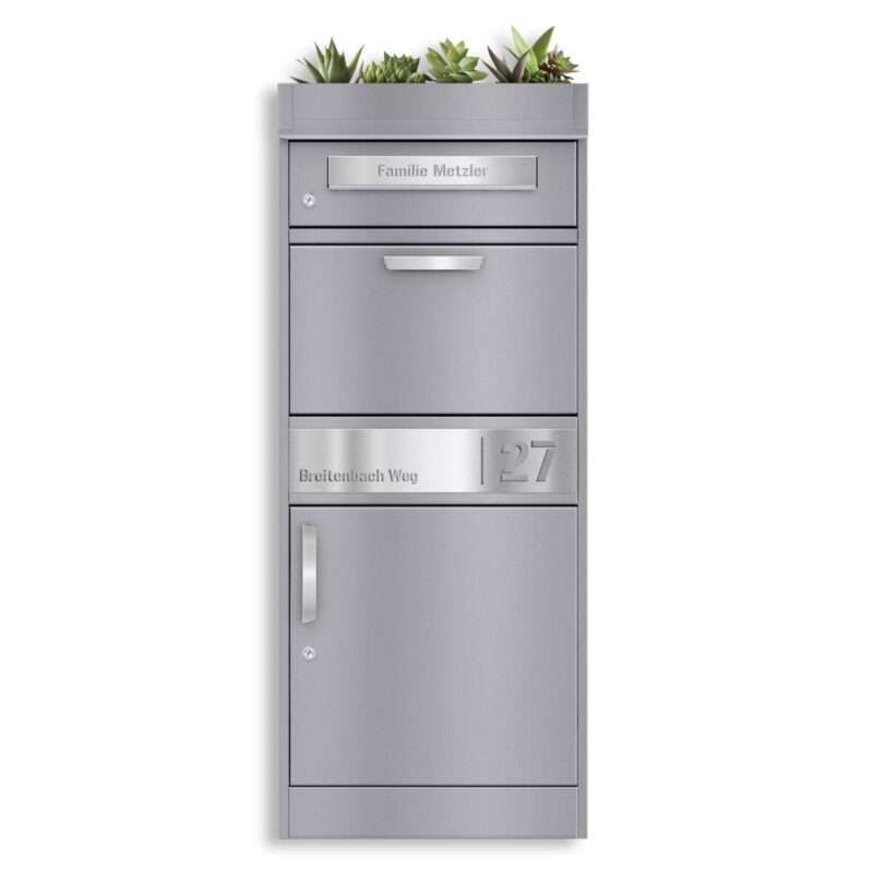 Bild von   metzler paketbox mit pflanzdacjpg | 🌟 Gravur nach Wunsch 🪄