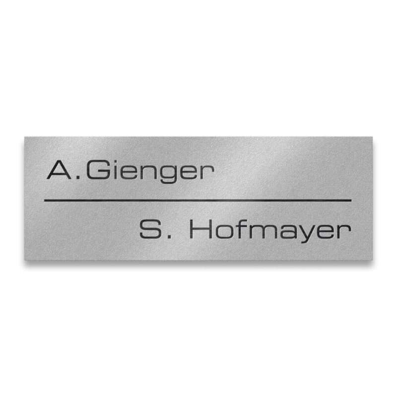 Bild von   metzler namensschild briefkastjpg | 🌟 Gravur nach Wunsch 🪄