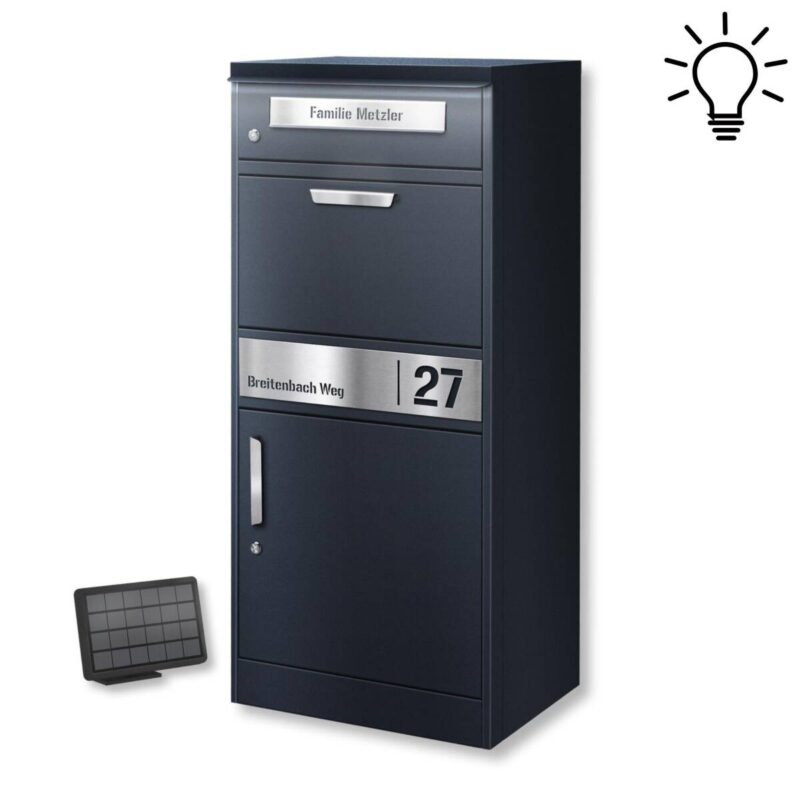 Bild von   metzler paketbox mit briefkastjpg | 🌟 Gravur nach Wunsch 🪄