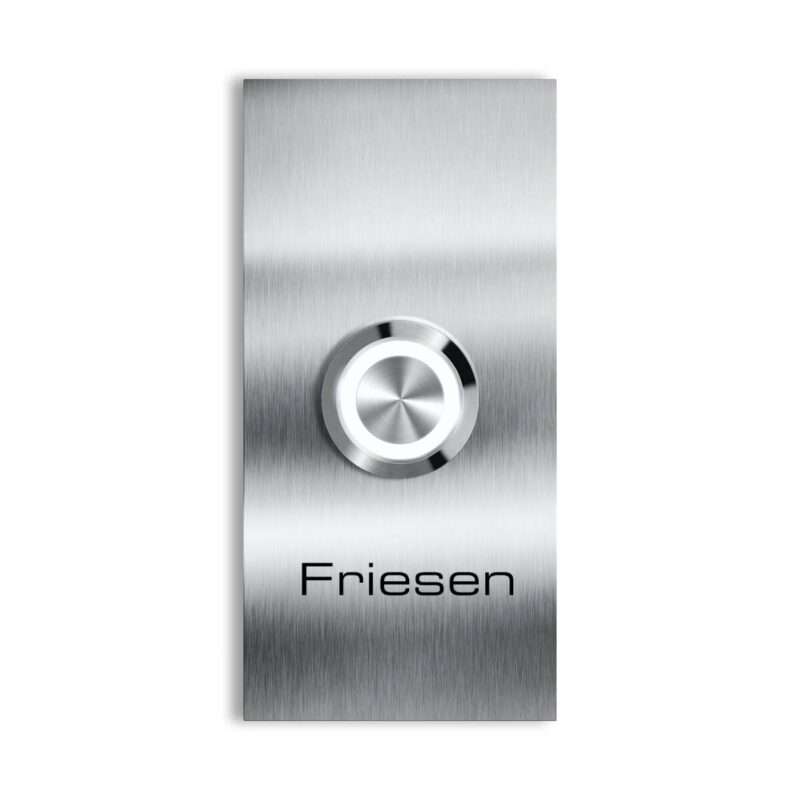 Bild von   metzler klingelschild edelstahjpg | 🌟 Gravur nach Wunsch 🪄