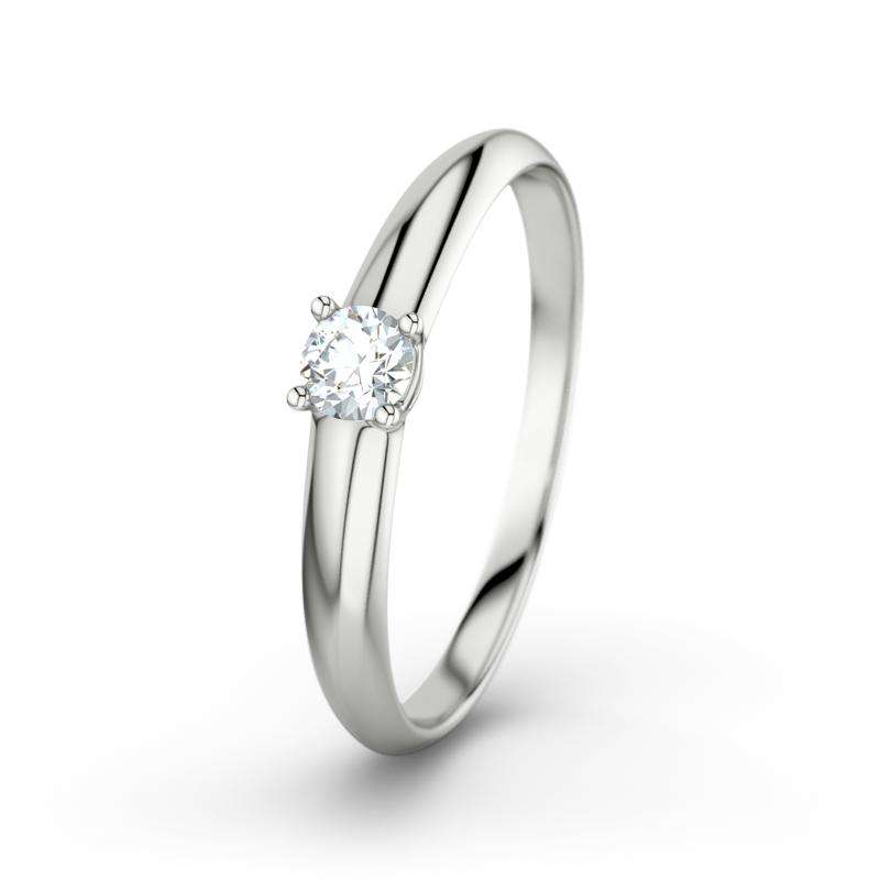 Bild von   diamant weissgoldring ulrikejpg | 🌟 Gravur nach Wunsch 🪄