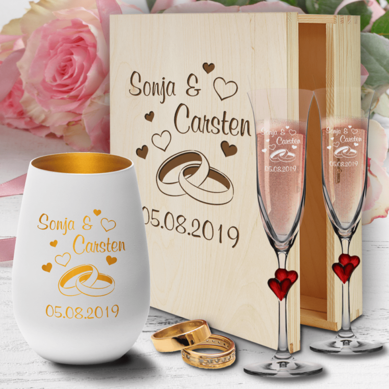 Bild von   sektglaeser hochzeit geschenkbpng | 🌟 Gravur nach Wunsch 🪄