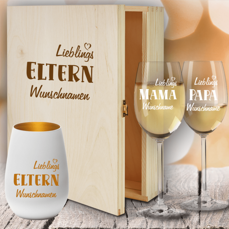 Bild von   geschenkbox weissweinglaeser vpng | 🌟 Gravur nach Wunsch 🪄