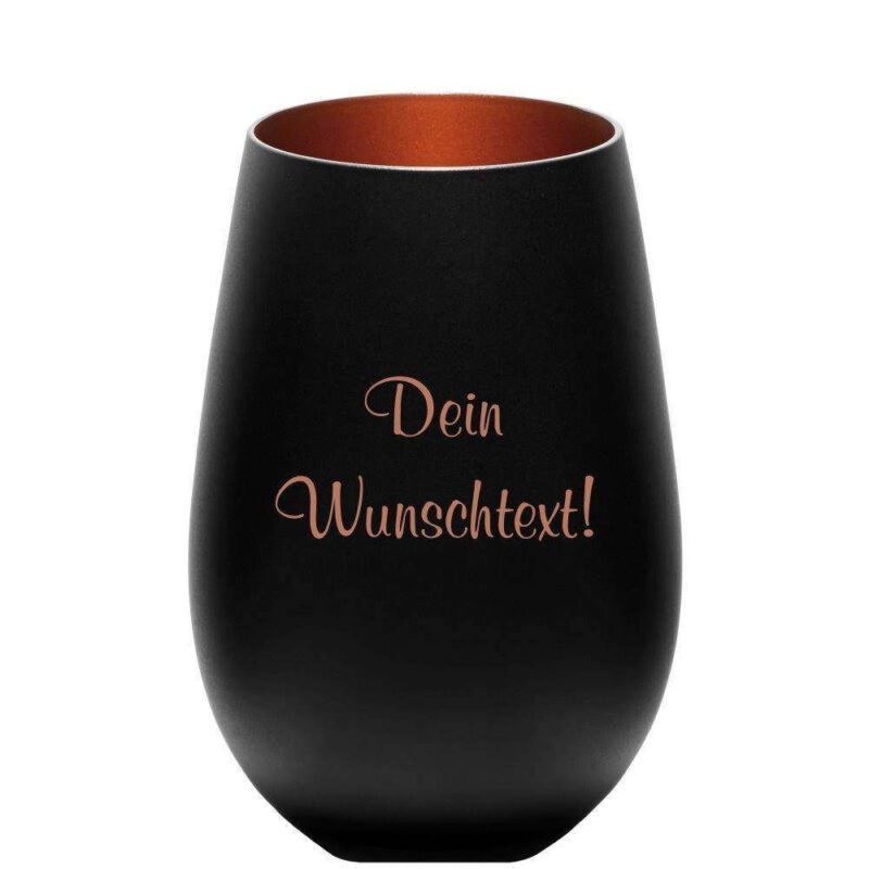 Bild von   windlicht mit gravur schwarz bjpg | 🌟 Gravur nach Wunsch 🪄