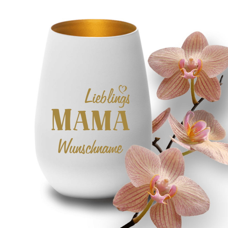 Bild von   deko windlicht lieblings mamapng | 🌟 Gravur nach Wunsch 🪄