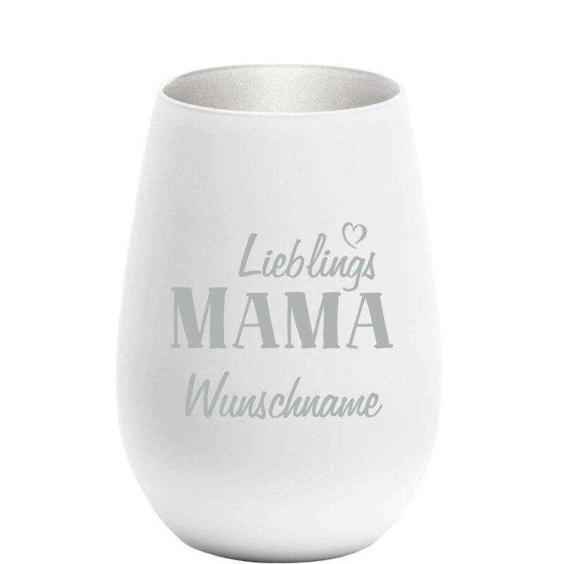 Bild von   windlicht lieblings mama mit wjpg | 🌟 Gravur nach Wunsch 🪄