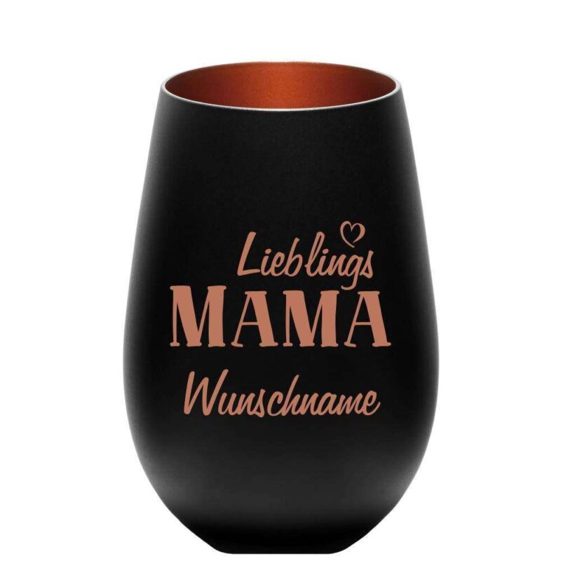 Bild von   windlicht lieblings mama mit wjpg | 🌟 Gravur nach Wunsch 🪄
