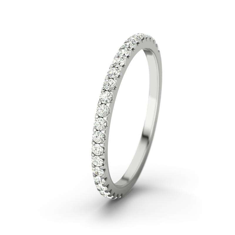 Bild von   diamant weissgoldring gabijpg | 🌟 Gravur nach Wunsch 🪄