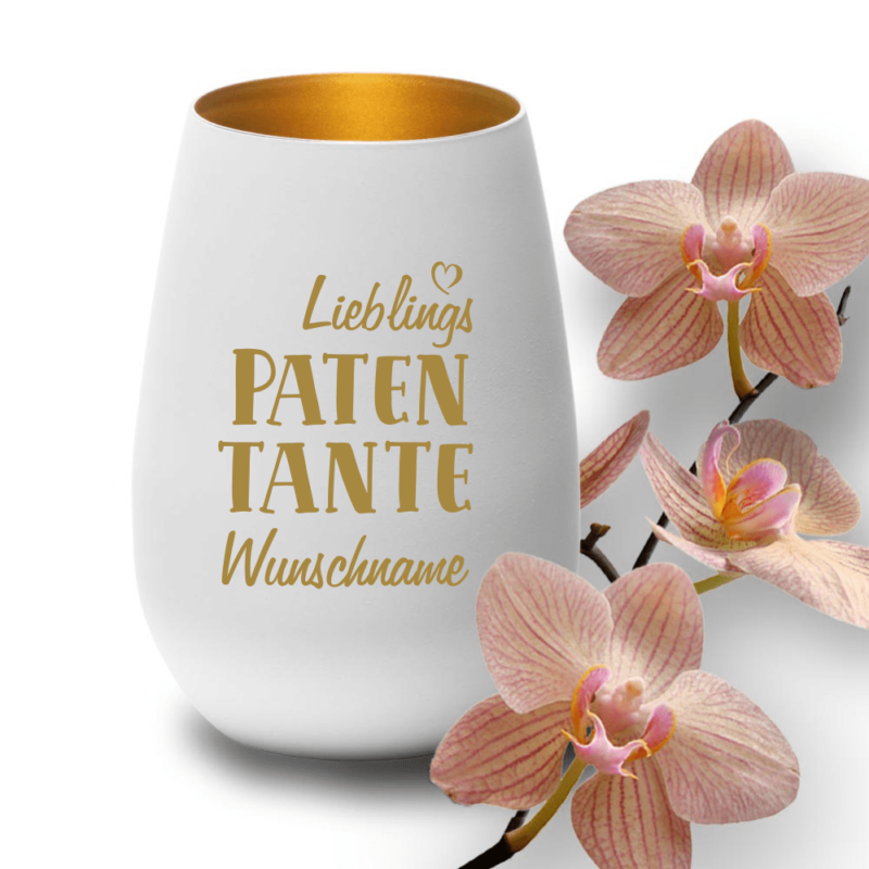 Bild von   deko windlicht lieblings patenpng | 🌟 Gravur nach Wunsch 🪄