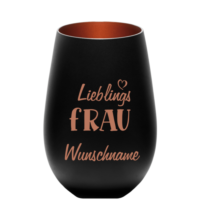 Bild von   deko windlicht lieblings fraupng | 🌟 Gravur nach Wunsch 🪄
