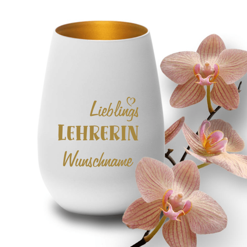 Bild von   deko windlicht lieblings lehrepng | 🌟 Gravur nach Wunsch 🪄