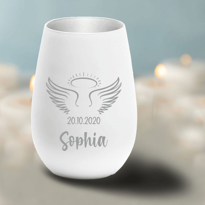 Bild von   personalisiertes windlicht eripng | 🌟 Gravur nach Wunsch 🪄