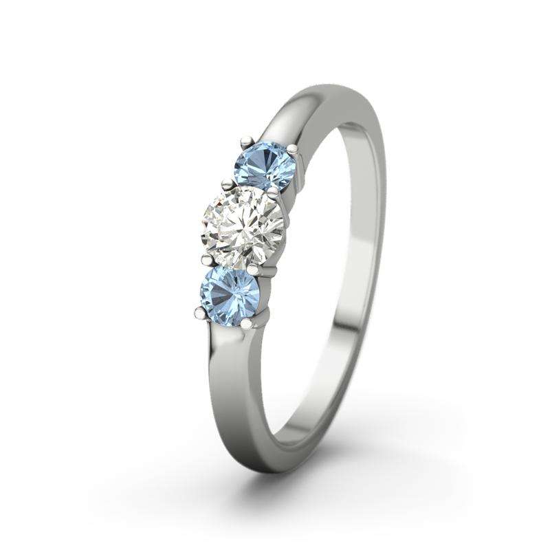 Bild von   diamant vvs platinumring roubjpg | 🌟 Gravur nach Wunsch 🪄