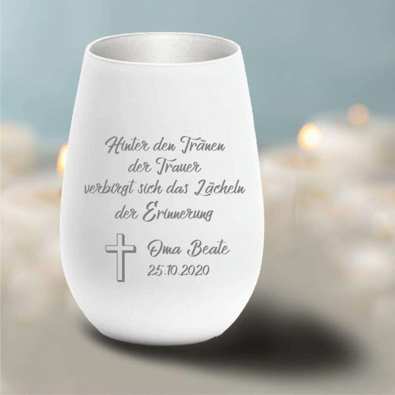Bild von   personalisiertes windlicht erijpg | 🌟 Gravur nach Wunsch 🪄