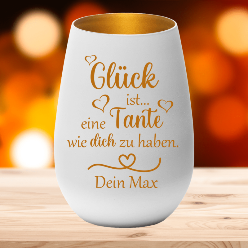 Bild von   personalisiertes windlicht glapng | 🌟 Gravur nach Wunsch 🪄