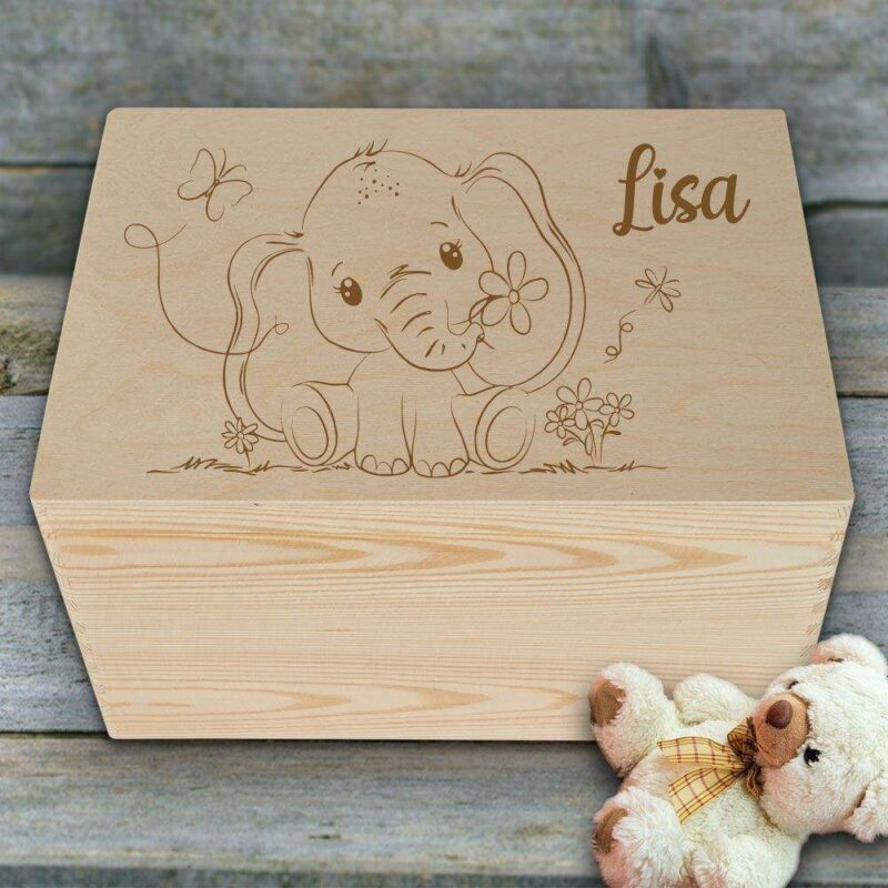 Bild von   holzkiste erinnerungsbox fuerjpg | 🌟 Gravur nach Wunsch 🪄
