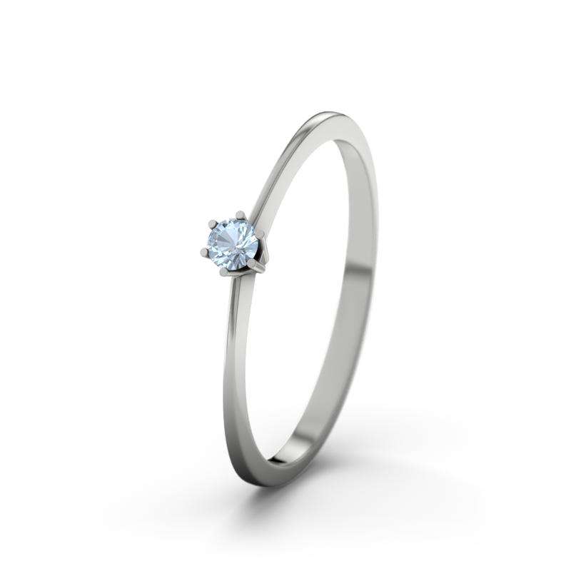 Bild von   blauer topas platinumring curajpg | 🌟 Gravur nach Wunsch 🪄