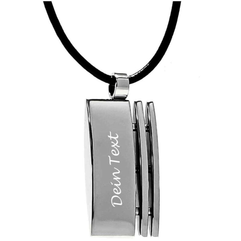 Bild von   anhaenger mit gravur curvedjpg | 🌟 Gravur nach Wunsch 🪄