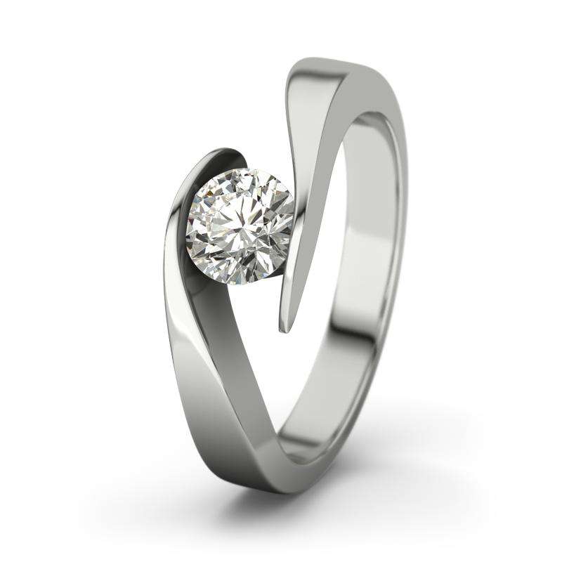 Bild von   diamant platinumring summer lijpg | 🌟 Gravur nach Wunsch 🪄