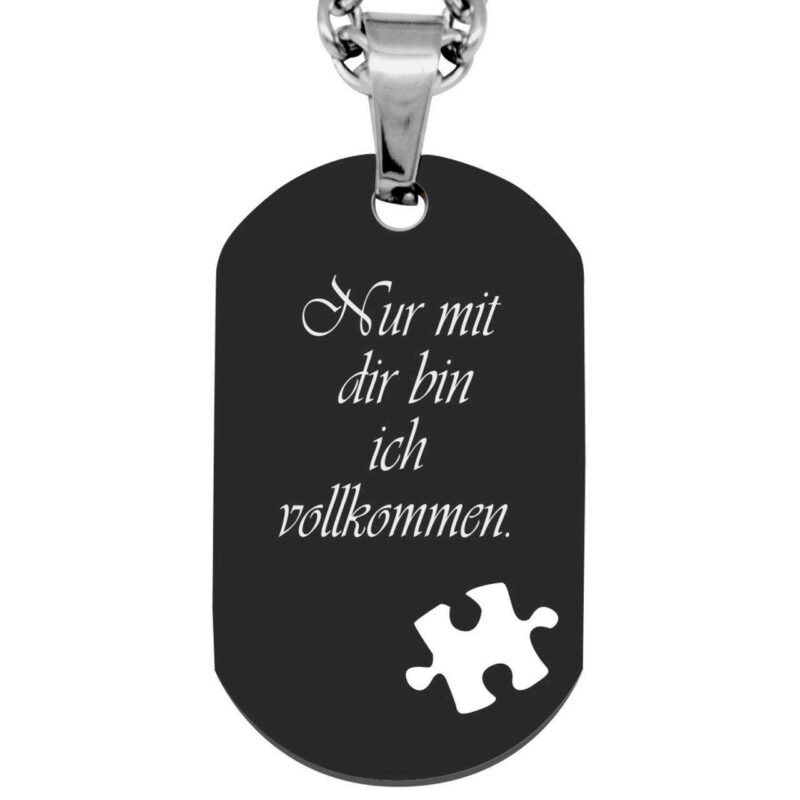 Bild von   gravuranhaenger dogtag puzzlejpg | 🌟 Gravur nach Wunsch 🪄