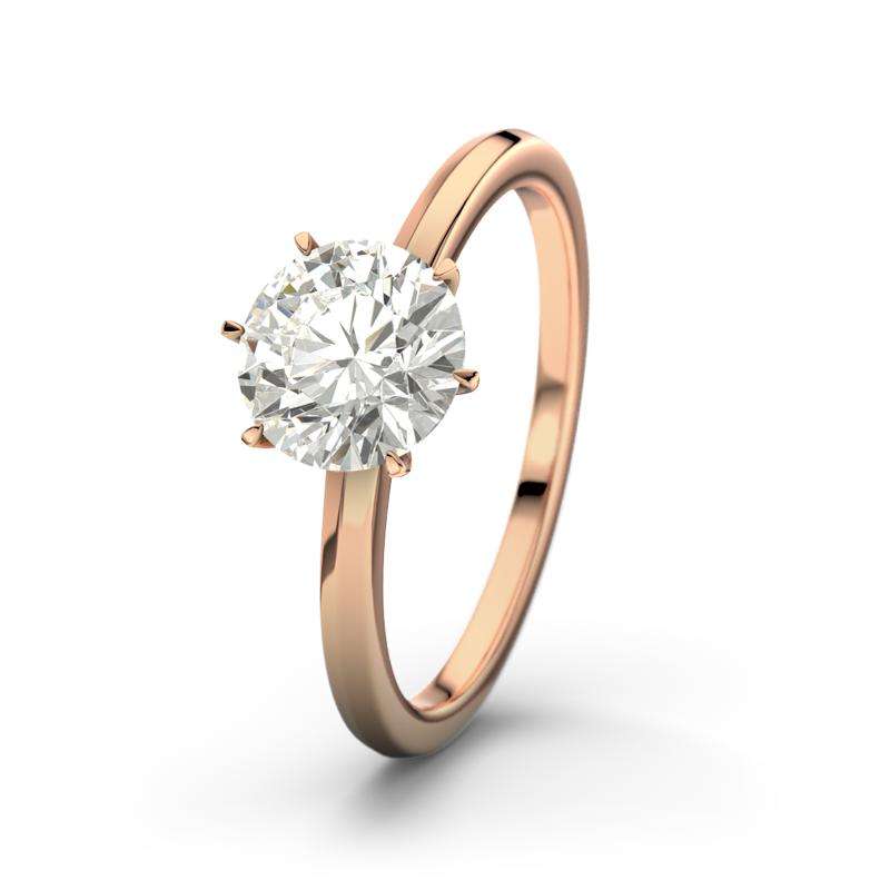 Bild von   diamant rotgoldring alhambrajpg | 🌟 Gravur nach Wunsch 🪄