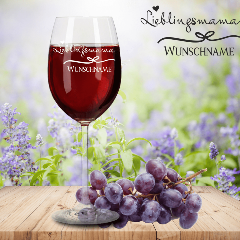Bild von   rotweinglas von leonardo lieblpng | 🌟 Gravur nach Wunsch 🪄