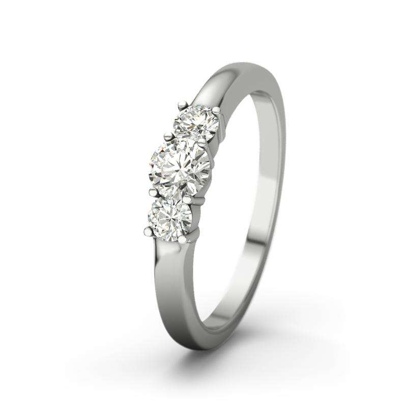 Bild von   diamant platinumring roubyjpg | 🌟 Gravur nach Wunsch 🪄