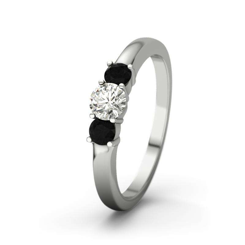 Bild von   diamant si platinumring roubyjpg | 🌟 Gravur nach Wunsch 🪄