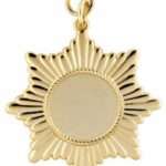 Bild von   schuetzenorden kleiner sternjpg | 🌟 Gravur nach Wunsch 🪄