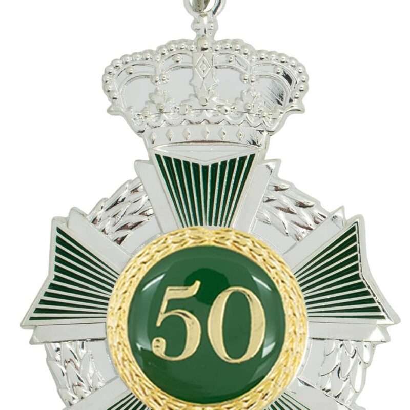 Bild von   schuetzenorden mit silberner kjpg | 🌟 Gravur nach Wunsch 🪄