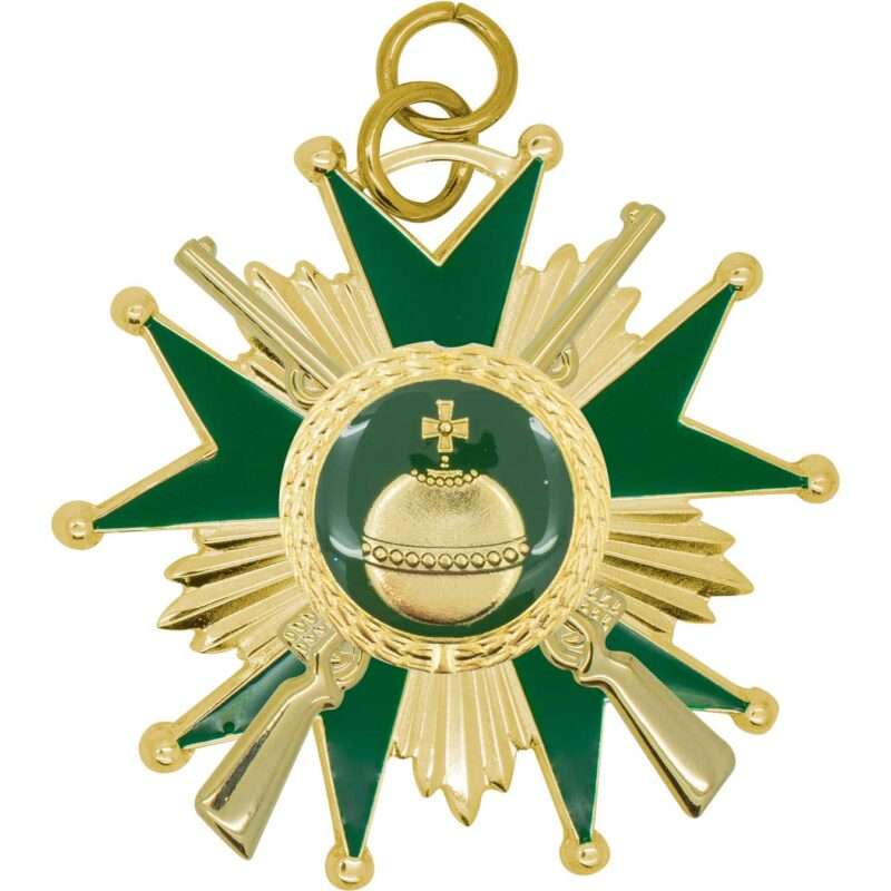 Bild von   schuetzenorden stern mit gewehjpg | 🌟 Gravur nach Wunsch 🪄